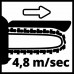 Пила цепная аккумуляторная Einhell PXC GE-PS 18/15 Li BL, 18В,шина 150мм,4.8м/с,без АКК и ЗУ (4600040)