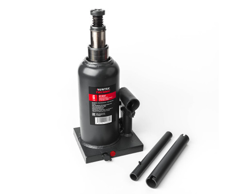 Домкрат бутылочный двухштоковый профессиональный 6 т, 190-480 мм TECHNIC RUNTEC RT-WJ6T