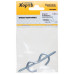 Шуруп-полукольцо оцинкованный 5,0 х 65 (фасовка 2 шт) (25205-2)