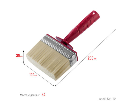 Круг шлифовальный лепестковый на шпильке d 6 мм STAYER d 60x30 мм P80 36608-080  