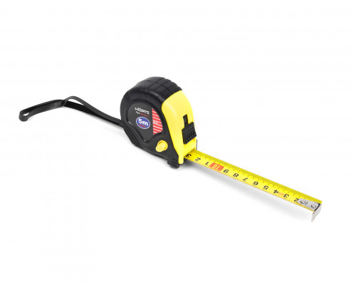 Рулетка 5м ширина 19мм CR-76 HORTZ