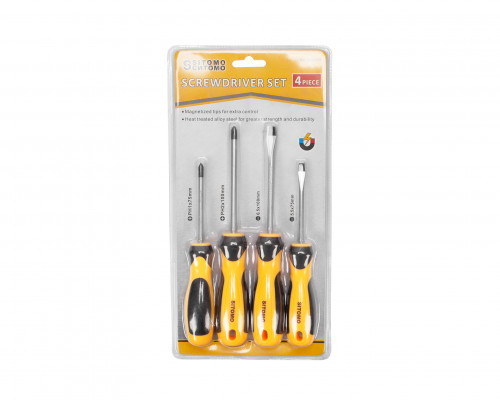 Набор отверток 4шт. (2шл.,2кр.) CrV SITOMO
