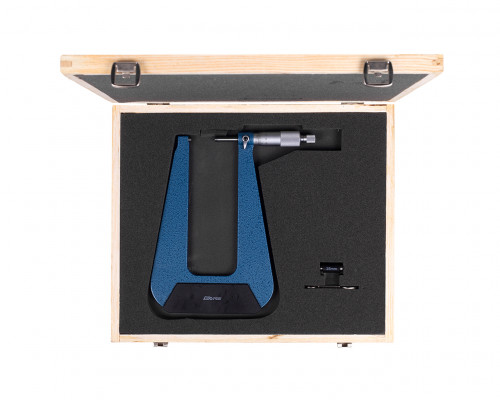 Микрометр листовой МЛ-50 0,01 скоба 150мм Микрон