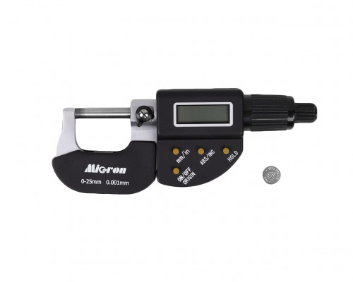 Микрометр МКЦ- 25 0,001 электронный 4-кнопочный с поверкой Микрон