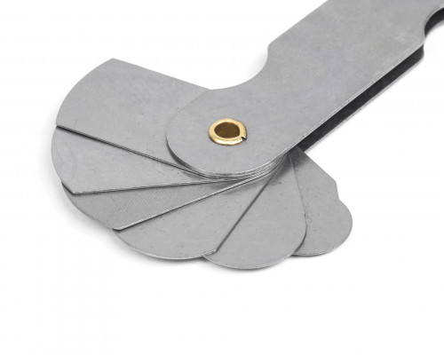 Набор шаблонов радиусных №2 (R 8-25мм) с калибровкой ИЗМЕРОН