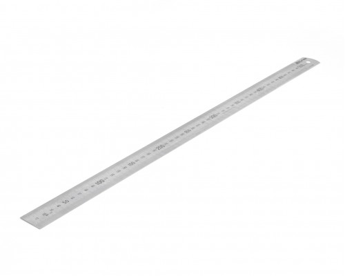 Линейка измерительная металлическая 500х20х0.5 Микрон