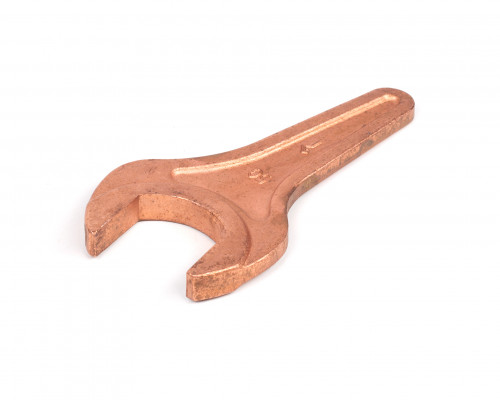 Ключ гаечный рожковый односторонний 50 мм омеднение