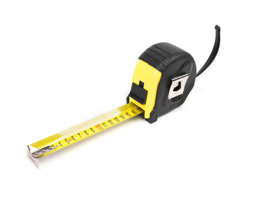 Рулетка 10м ширина 25мм обрез.