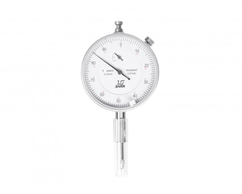 Индикатор часового типа ИЧ-2 0,01 без ушка с калибровкой SHAN