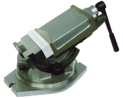 Тиски станочные двухповоротные 125 с закрытым винтом