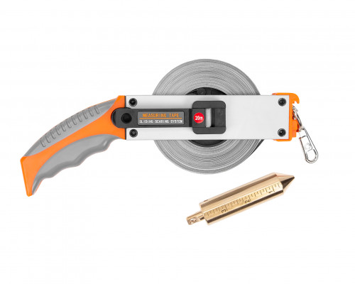 Рулетка 20м с лотом нерж.сталь кл.2 Р20Н2Г тип 3