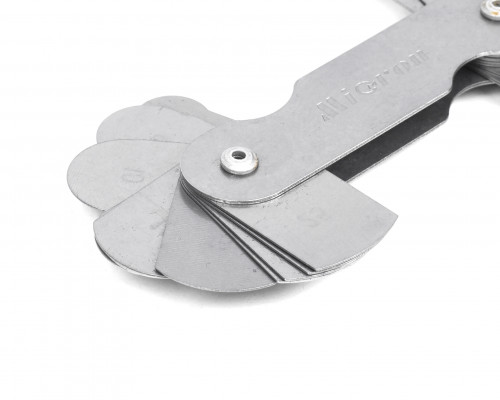 Набор шаблонов радиусных №3 (R 7-25мм) Микрон