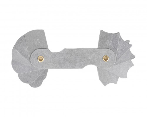 Набор шаблонов радиусных №2 (R 8-25мм) (Меритель) ЧИЗ