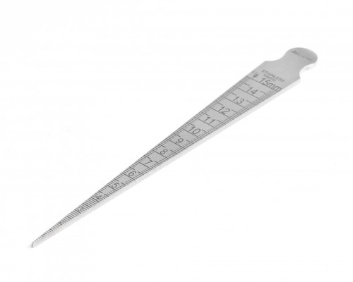 Шаблон сварщика WG 13 (1-15мм) нержавеющая сталь Микрон