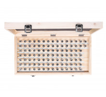 Набор гл. калибров 5,01- 6,00 +/-0,001 шаг 0,01 100шт Микрон