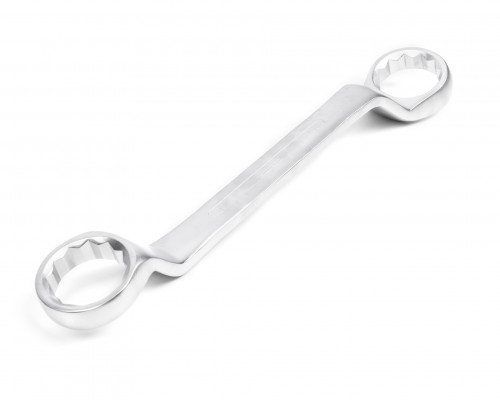 Ключ накидной двусторонний 55х60 хром. HORTZ