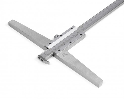 Штангенглубиномер ШГ- 400 0,05 с толщиномером SHAN