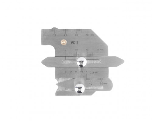 Шаблон сварщика WG 1 нержавеющая сталь Микрон