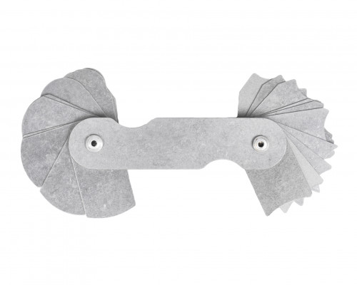 Набор шаблонов радиусных №3 (R 7-25мм) с калибровкой ИЗМЕРОН