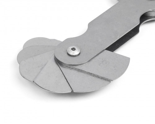 Набор шаблонов радиусных №3 (R 7-25мм) с калибровкой ИЗМЕРОН