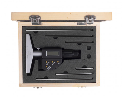 Глубиномер микрометрический цифровой ГМЦ-150 мм 0,001 электронный SHAN