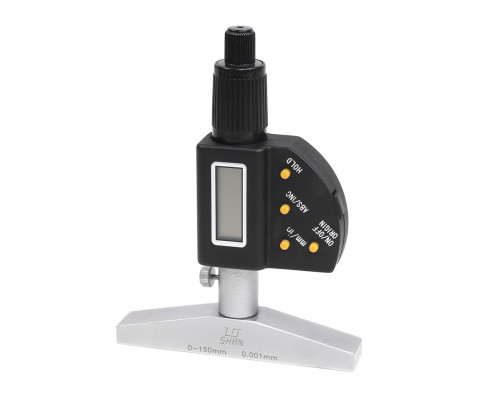 Глубиномер микрометрический цифровой ГМЦ-150 мм 0,001 электронный SHAN