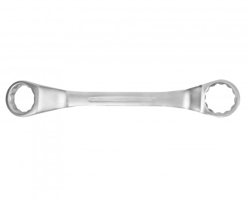 Ключ накидной двусторонний 60х65 хром. HORTZ