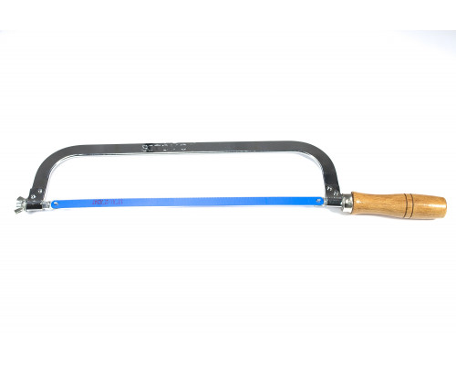 Рамка ножовочная 300 деревянная ручка SITOMO