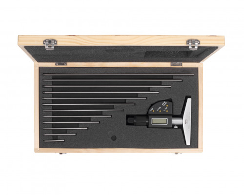 Глубиномер микрометрический цифровой ГМЦ-300 мм 0,001 электронный ЧИЗ