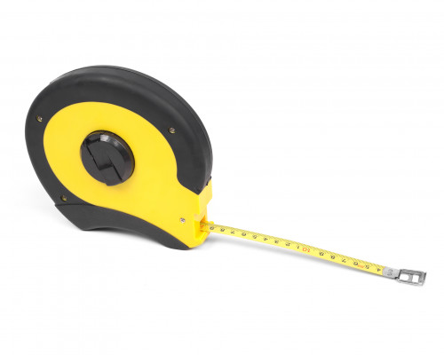 Рулетка 50м ширина 13мм закрытый корп. CR-002 HORTZ