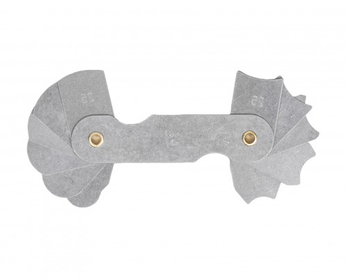 Набор шаблонов радиусных №2 (R 8-25мм) КЛБ