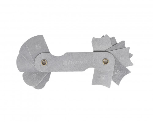 Набор шаблонов радиусных №2 (R 8-25мм) Микрон