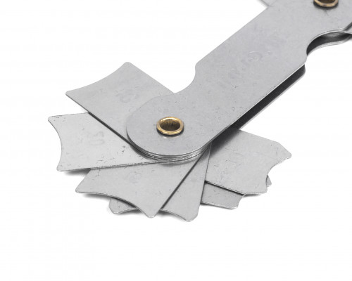 Набор шаблонов радиусных №2 (R 8-25мм) Микрон